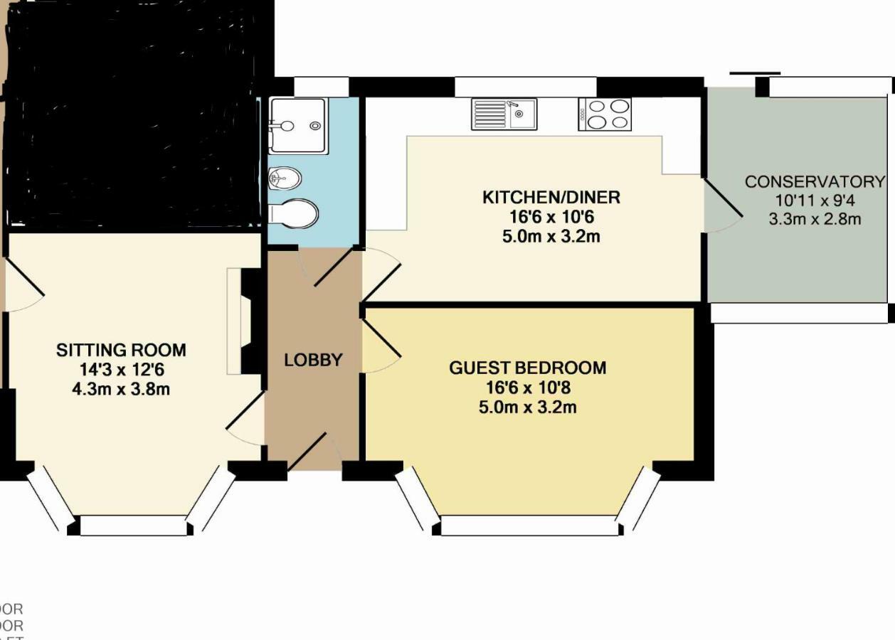 Fernbank Suite Sheffield Eksteriør bilde